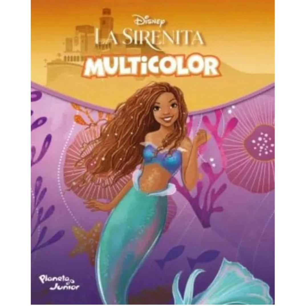 Libro para colorear : La Sirenita