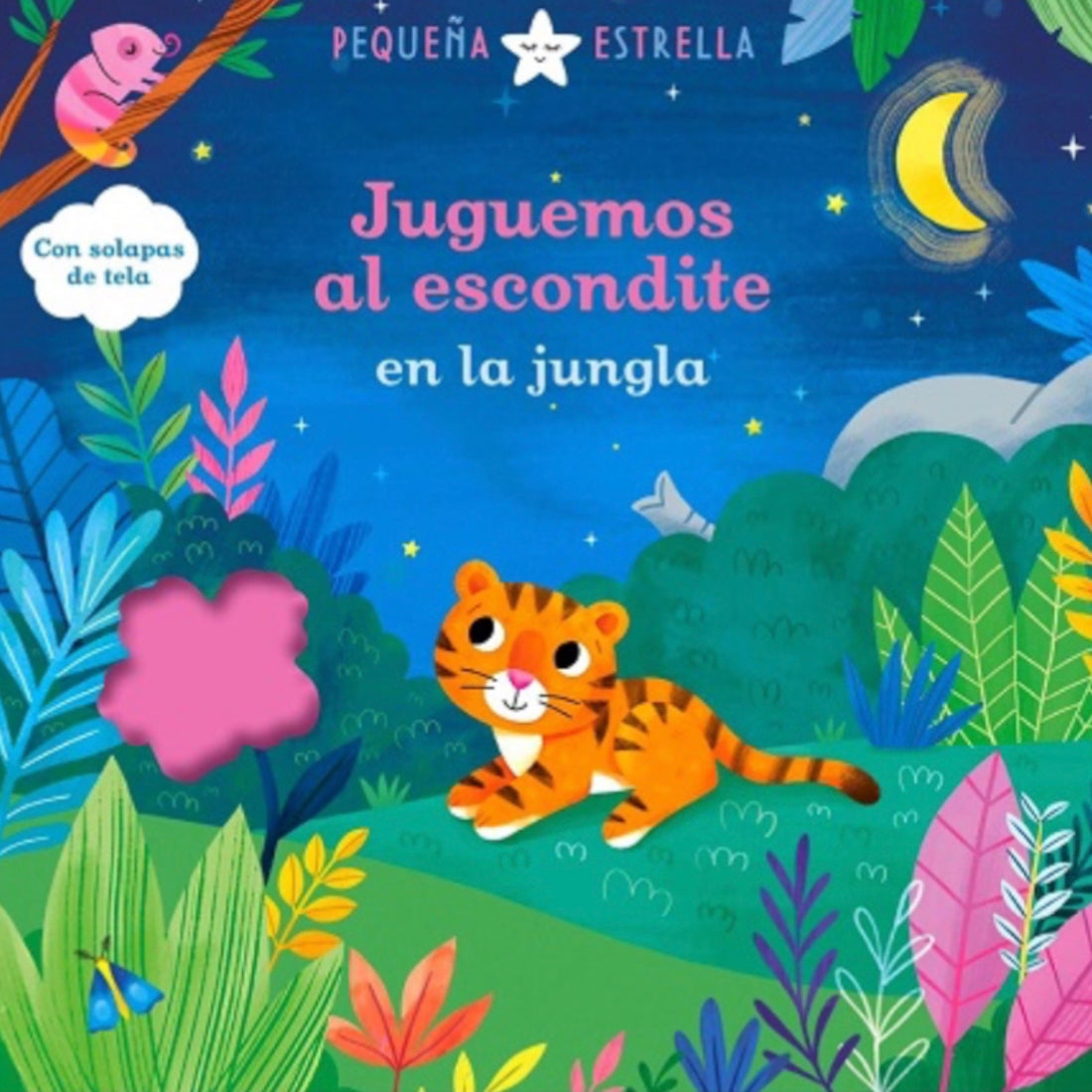 Libro son Solapas - Juguemos al escondite en la Jungla