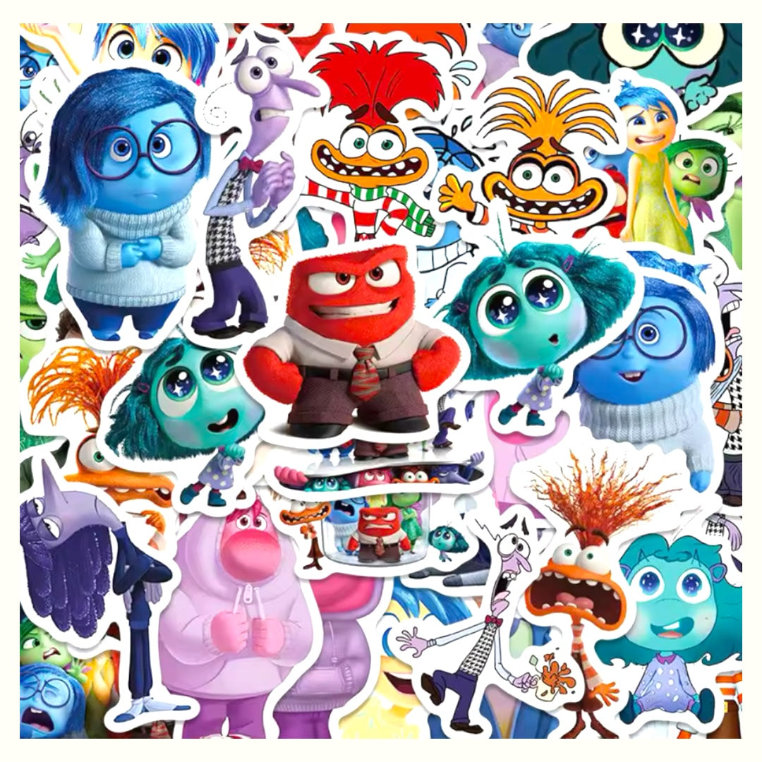 50 Stickers - Intensamente
