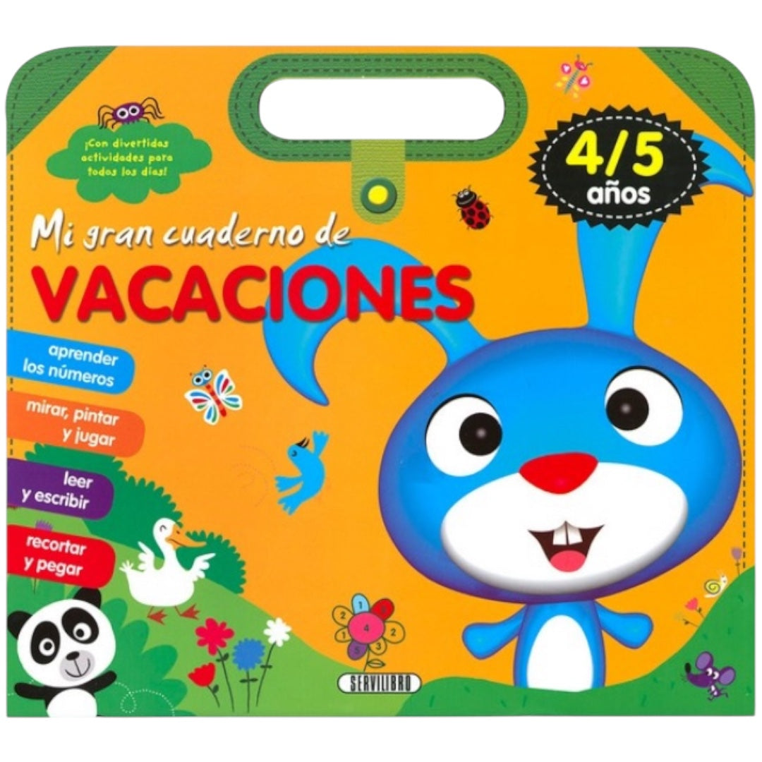 MI GRAN CUADERNO DE VACACIONES 4-5 años