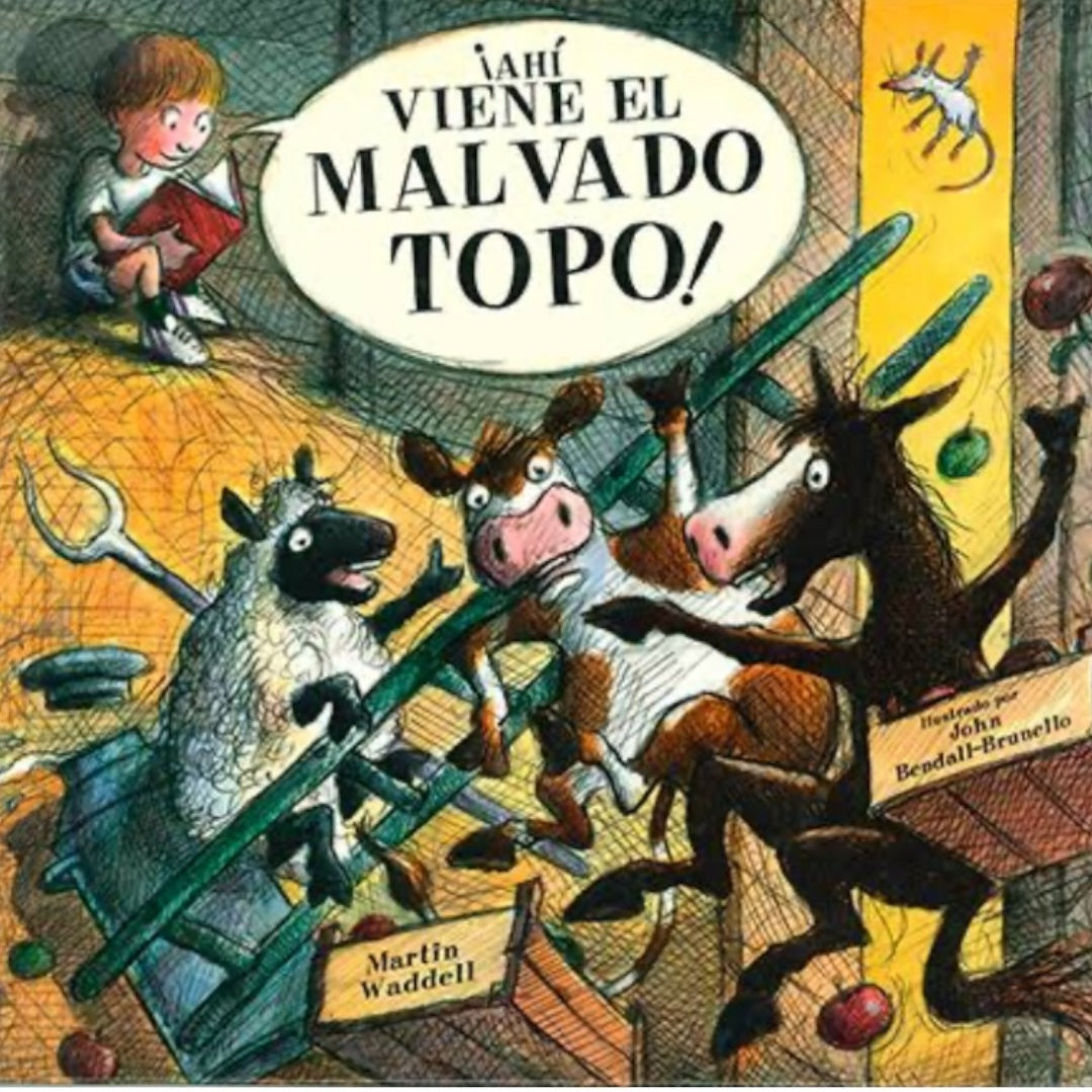 ¡Ahí viene el malvado topo!