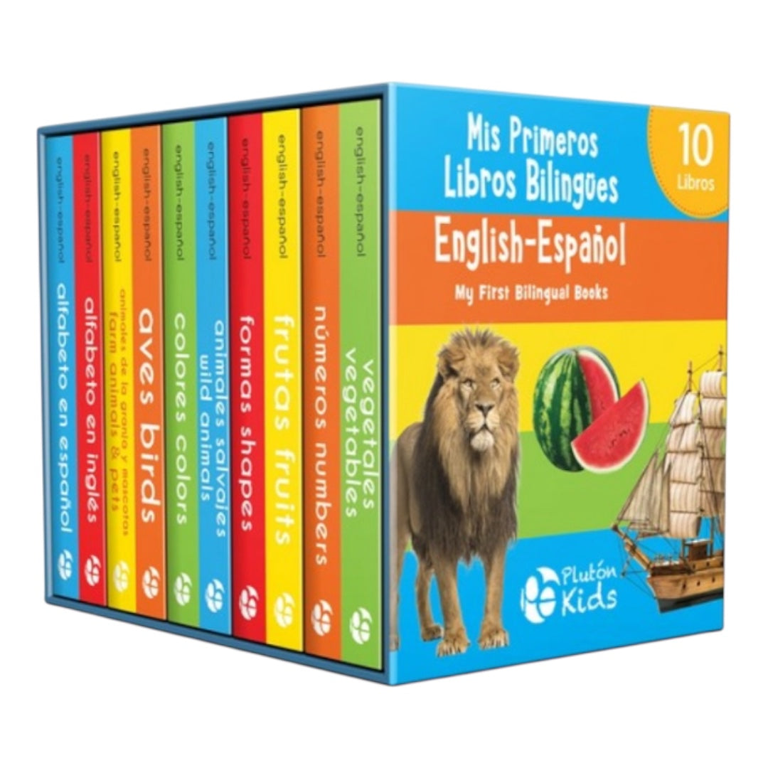 PACK-MIS PRIMEROS LIBROS BILINGUES ENGLISH – ESPAÑOL
