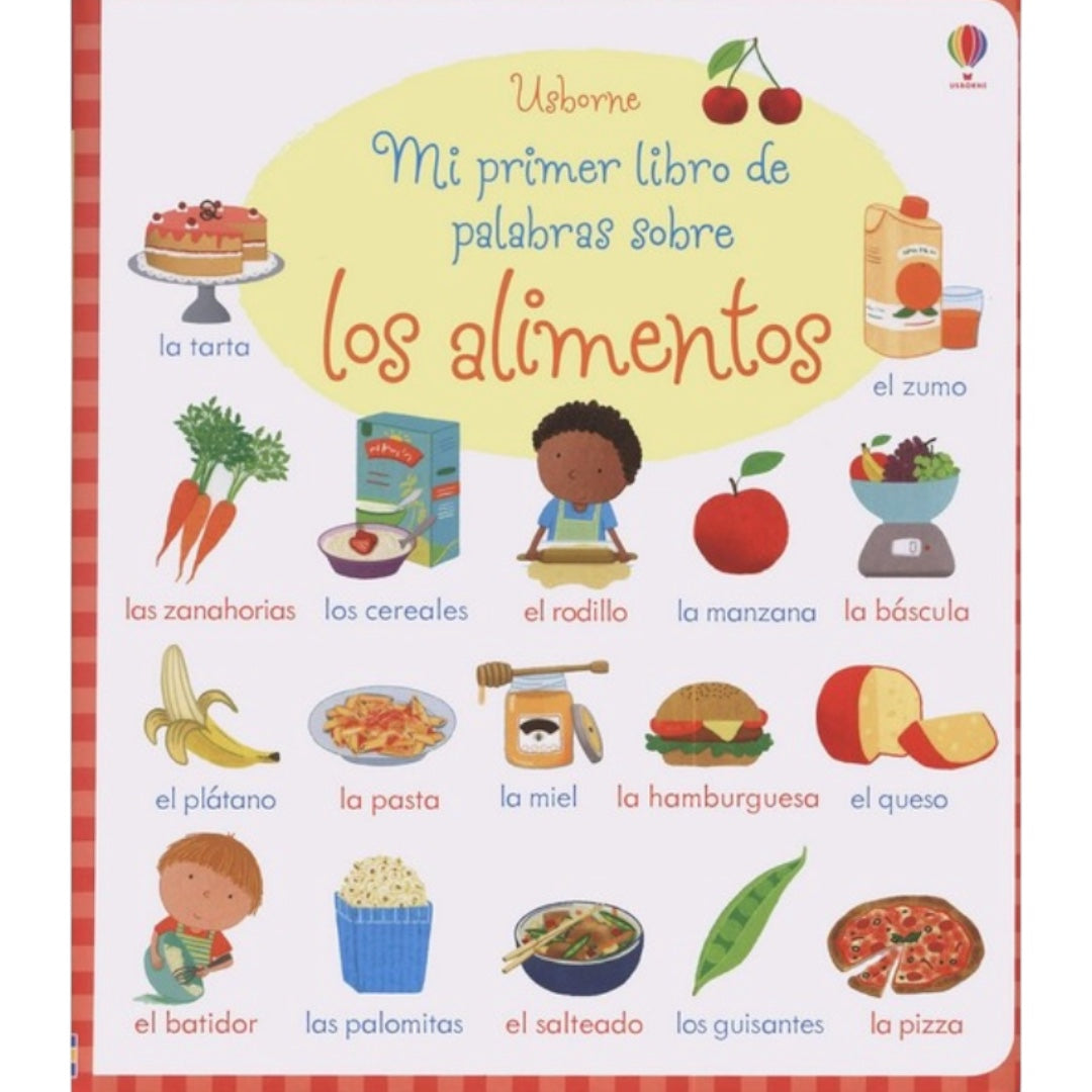 Mi Primer Libro de Palabras sobre los alimentos