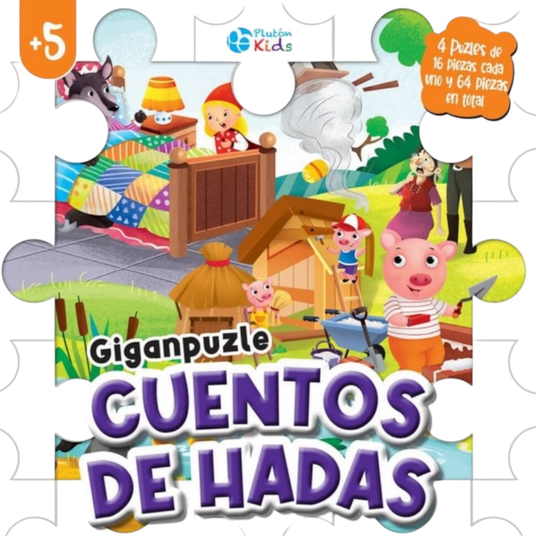 Cuento con Rompecabezas: Cuentos de Hadas