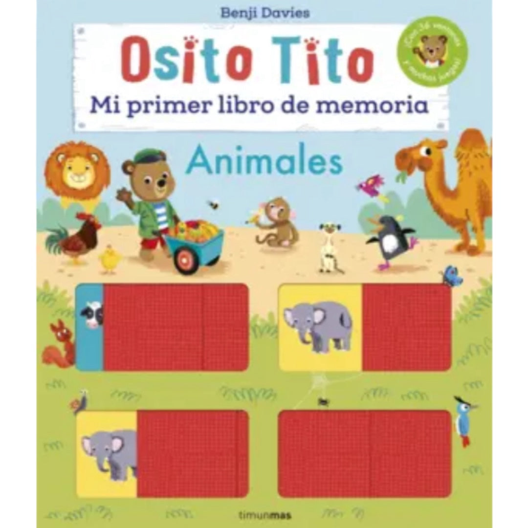 El Gran Libro del Osito Mi Primer Libro de Memoria - Animales
