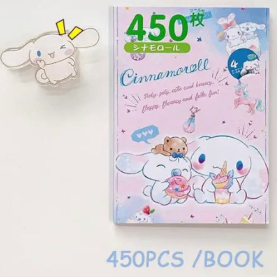 450 Stickers Cinamonroll