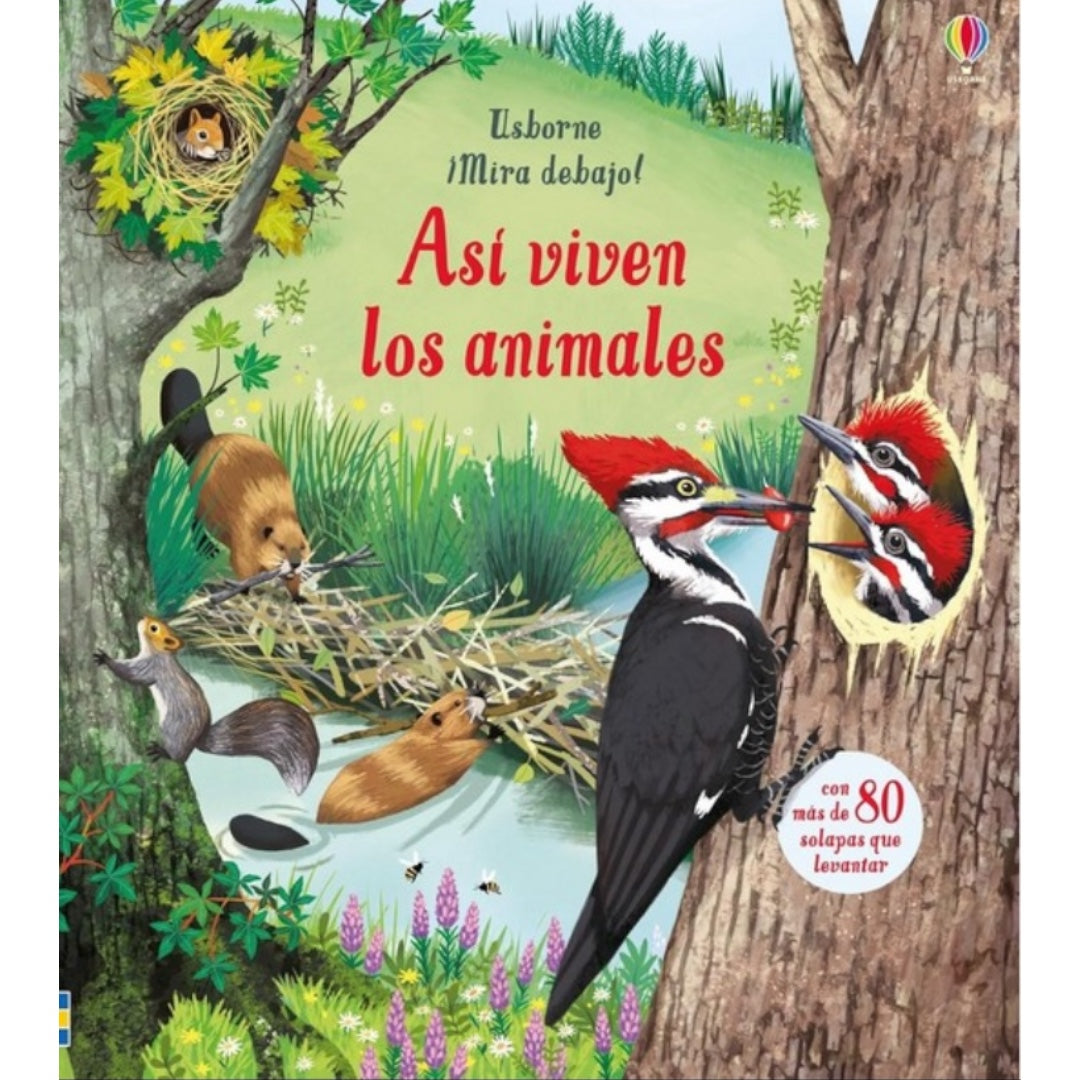 Asi viven los Animales con solapas