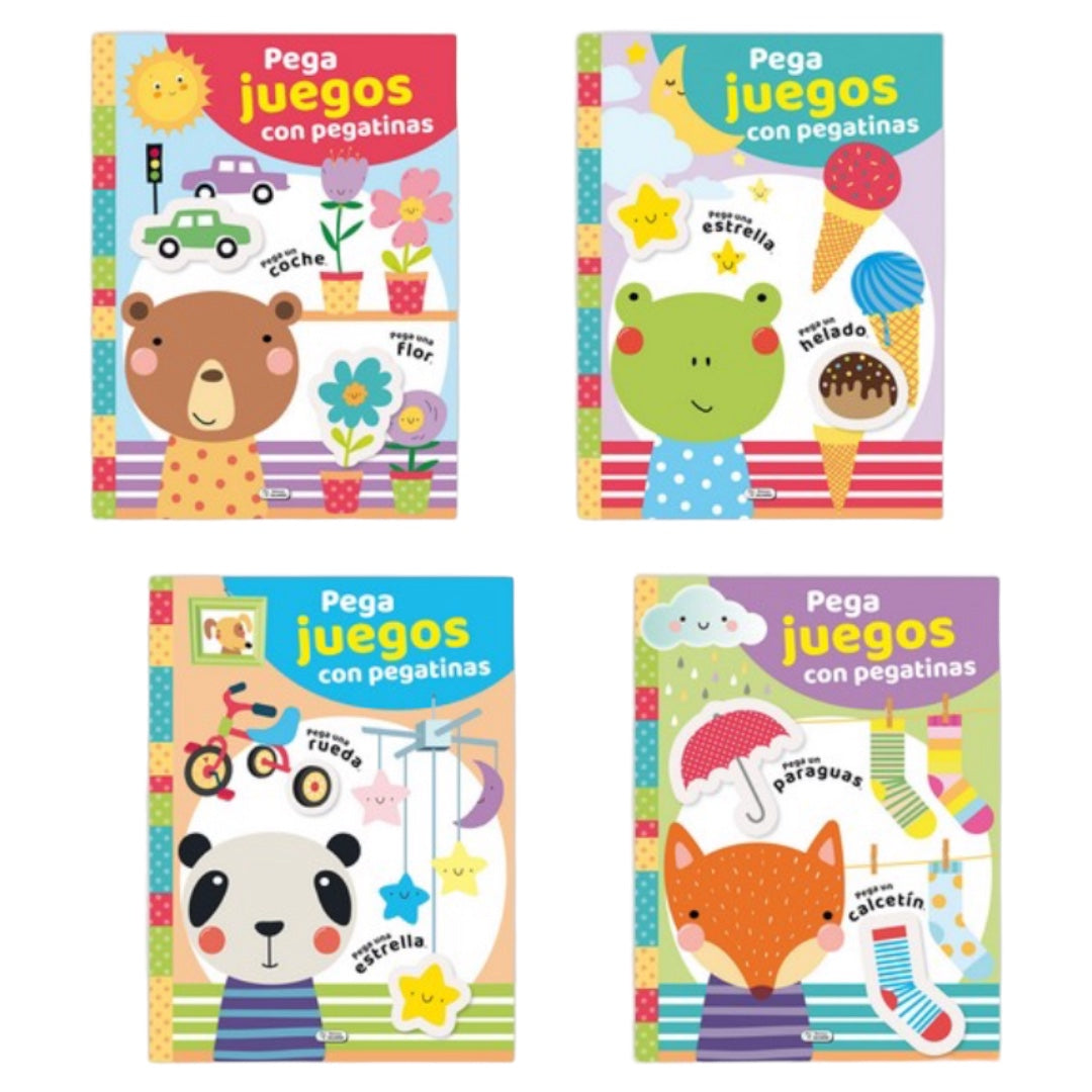 Pega Juegos con Pegatinas