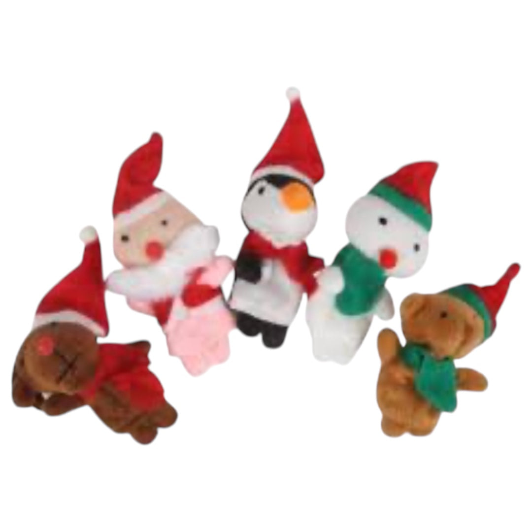 5 Titeres de Dedos Navidad