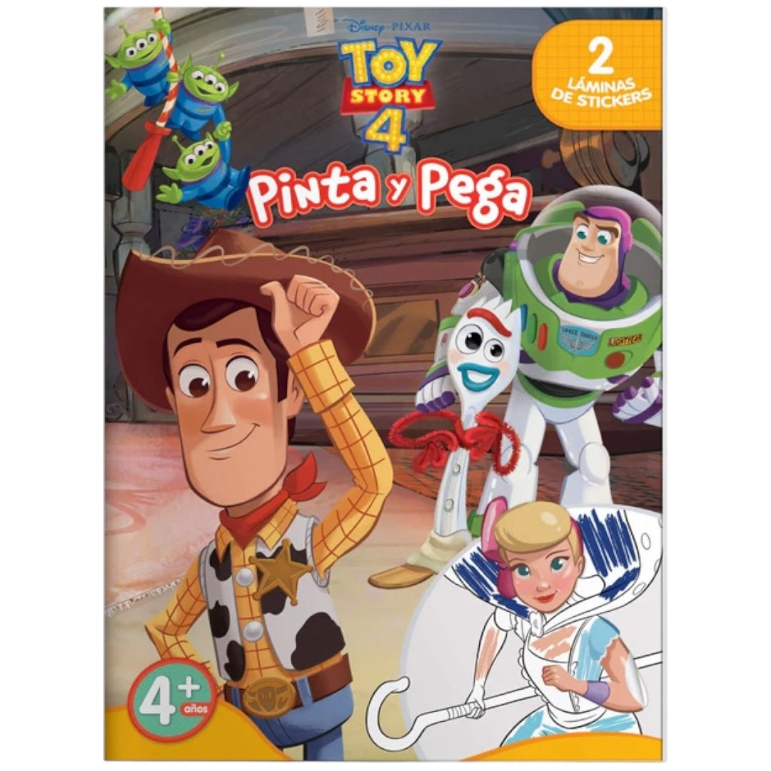 Pinta y Pega: Toy Story y sus amigos