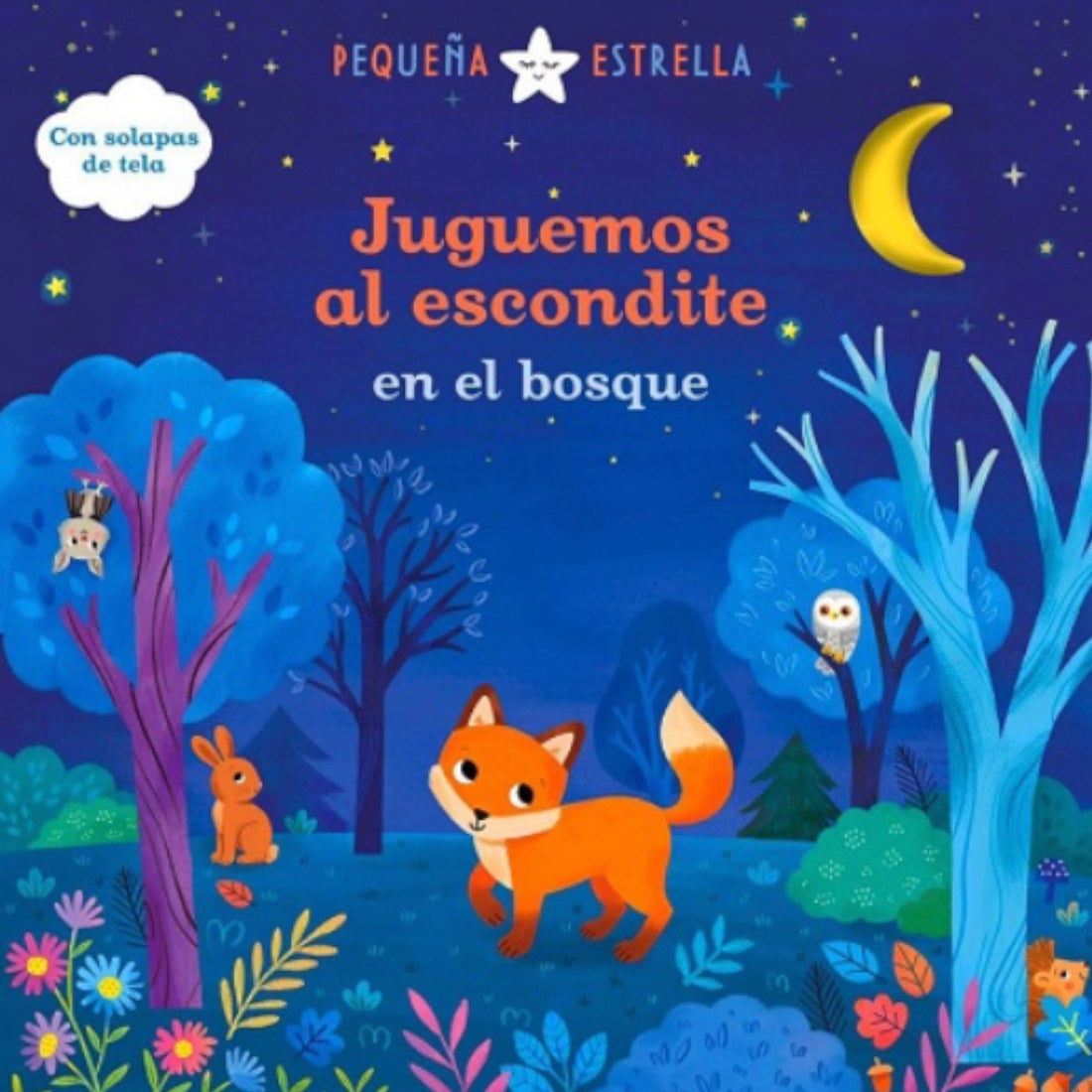 Libro son Solapas - Juguemos al escondite en el Bosque