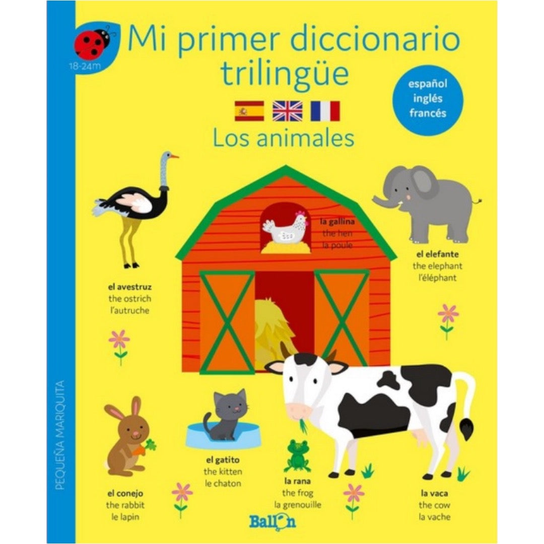 Mi Primer Diccionario Trilingüe - Los Animales