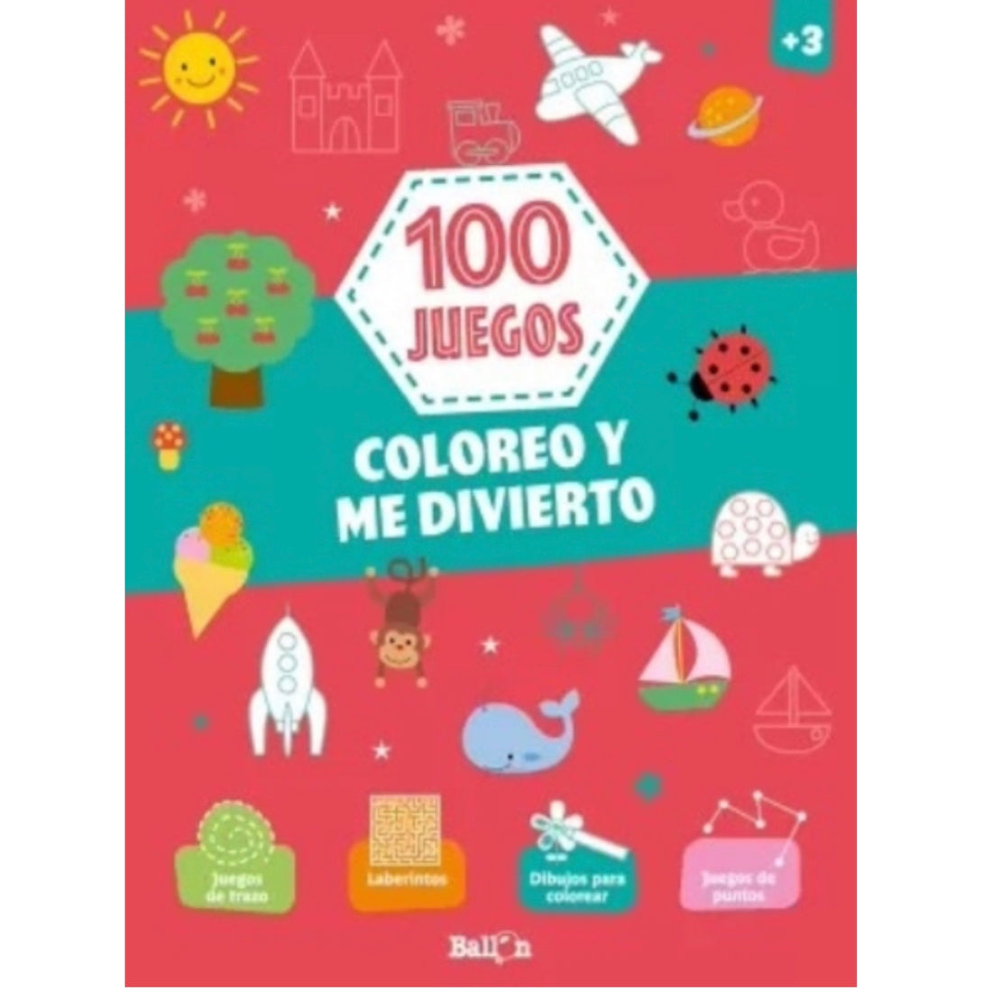 100 Juegos - Coloreo y me Divierto