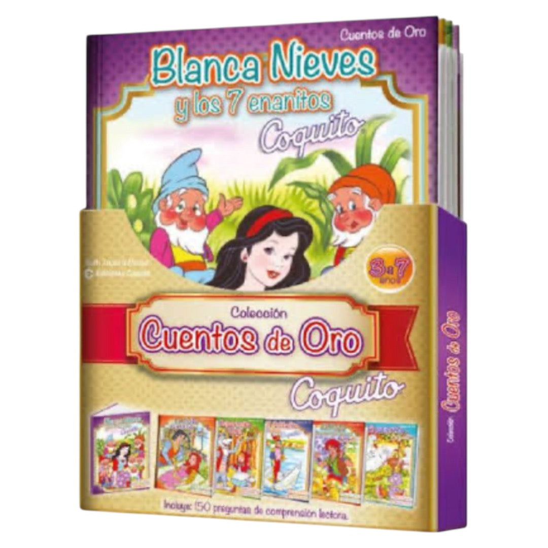 Pack cuentos de Oro Coquito