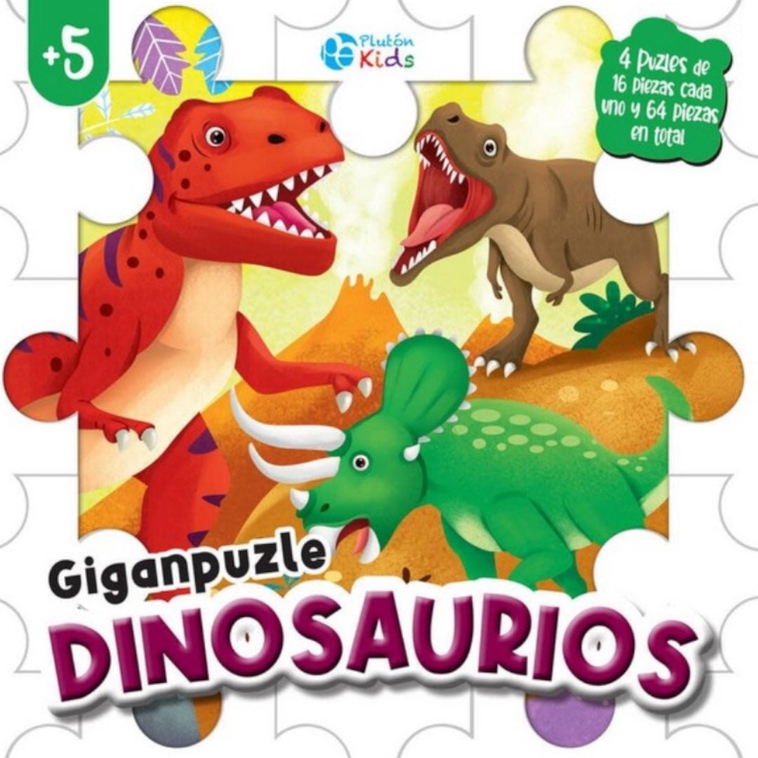Cuento con Rompecabezas: Dinosaurios