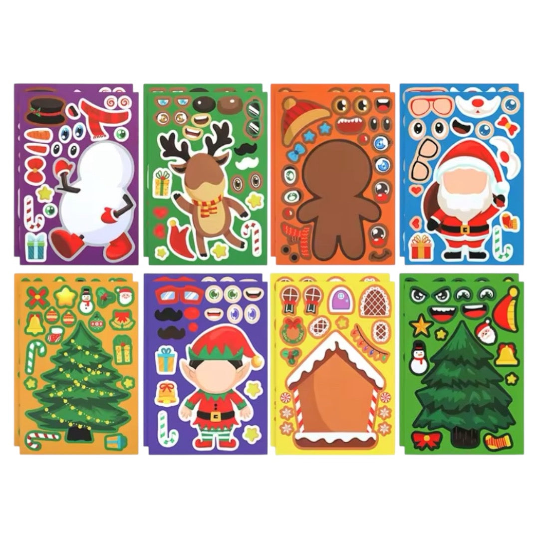 Láminas de Stickers Navidad
