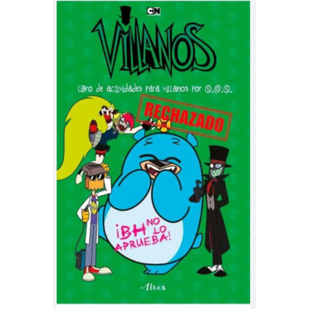 Libro de actividades para villanos por 505. Villanos. 2