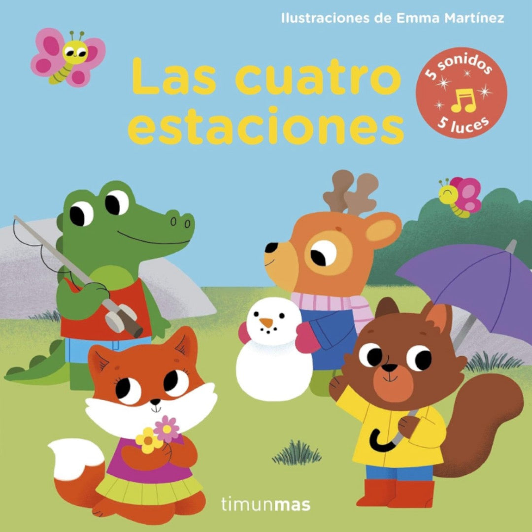 Las cuatro estaciones : Libro con Luces y sonidos