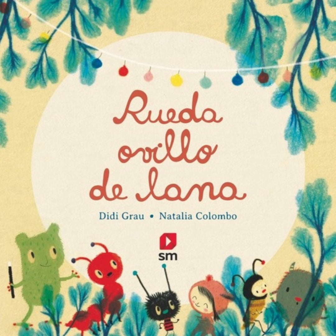 Rueda ovillo de lana