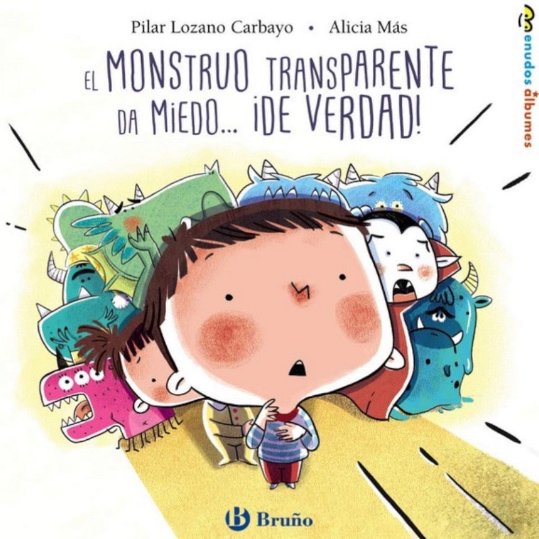 El Monstruo transparente da miedo - El maltrato infantil