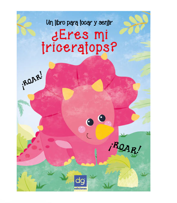 ¿Eres mi triceratops? , texturas