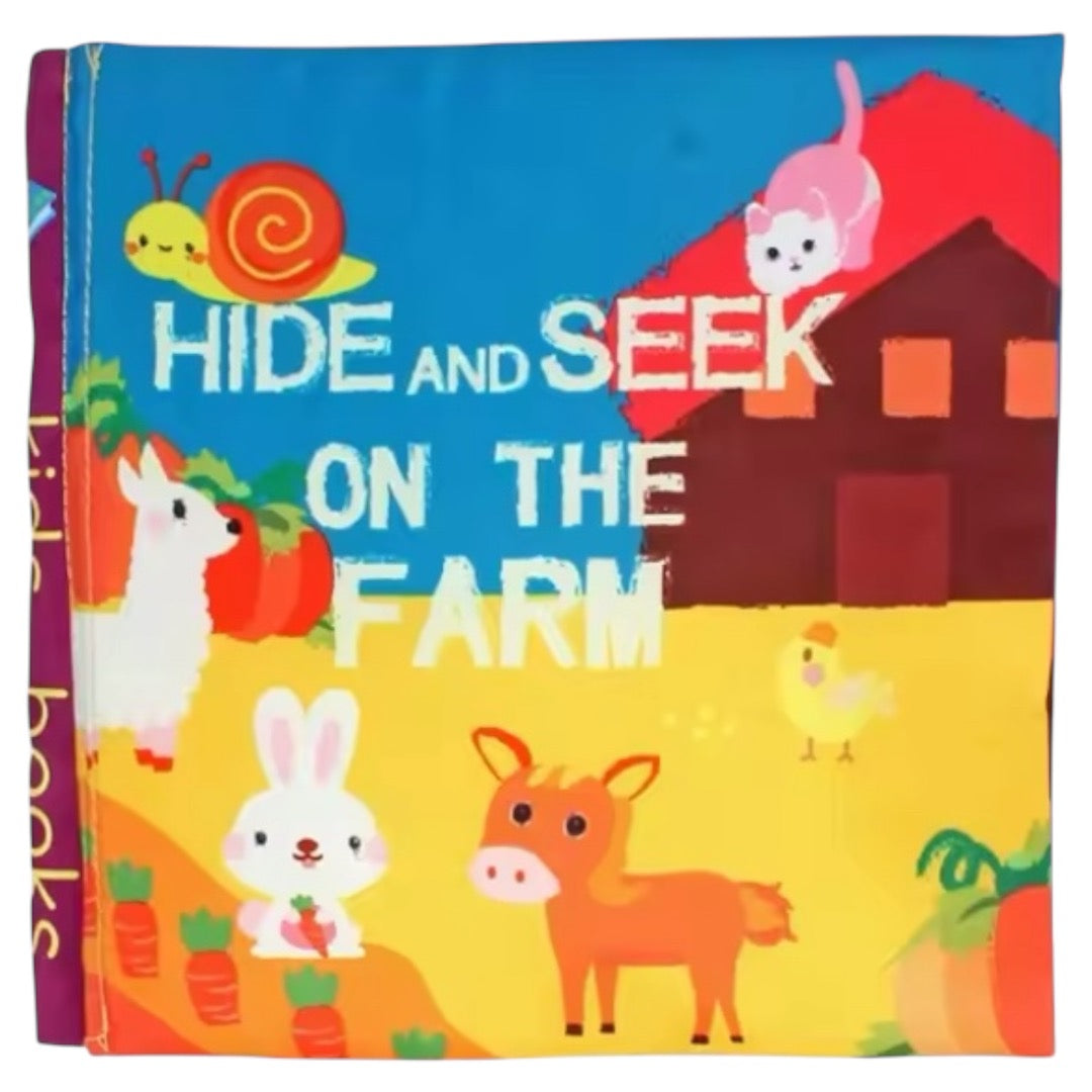 Libro de Tela levanta la Solapa - Animales de Granja