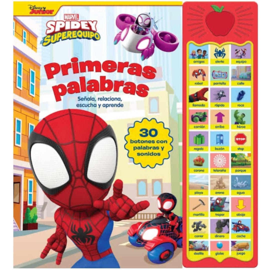 Libro con Sonidos Primeras Palabras - Spidey