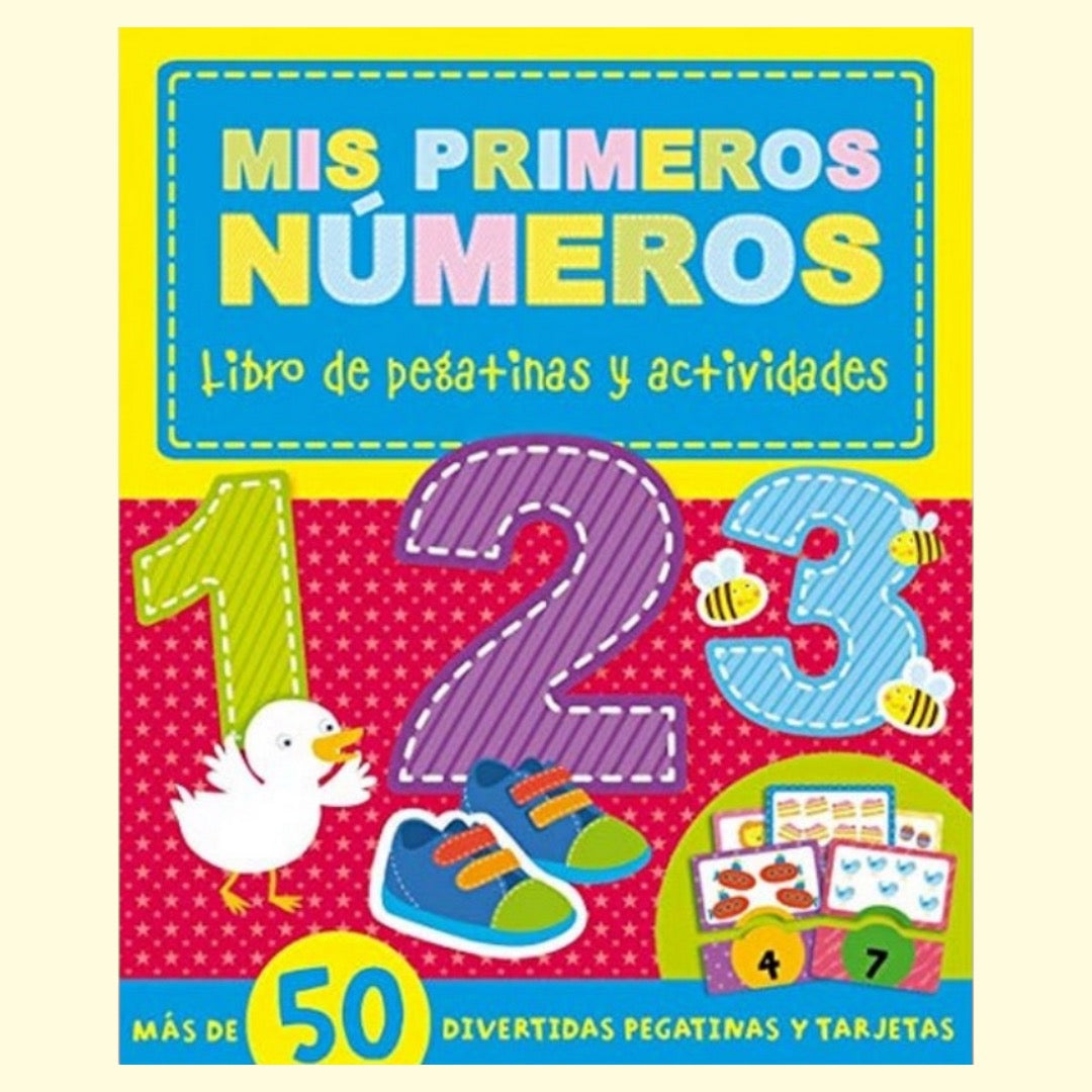 Mis Primeros Números : Libro de pegatinas y actividades