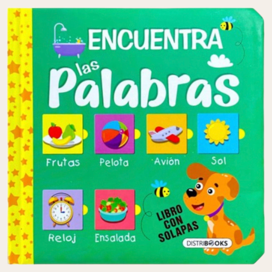 Libro con Solapas - Encuentra las Palabras Verde