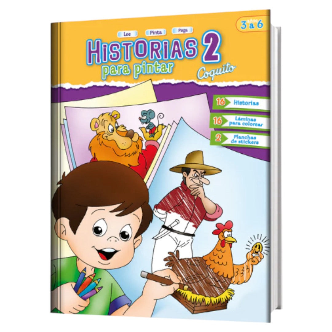 Historias para pintar 2 (la gallina de los huevos de oro )