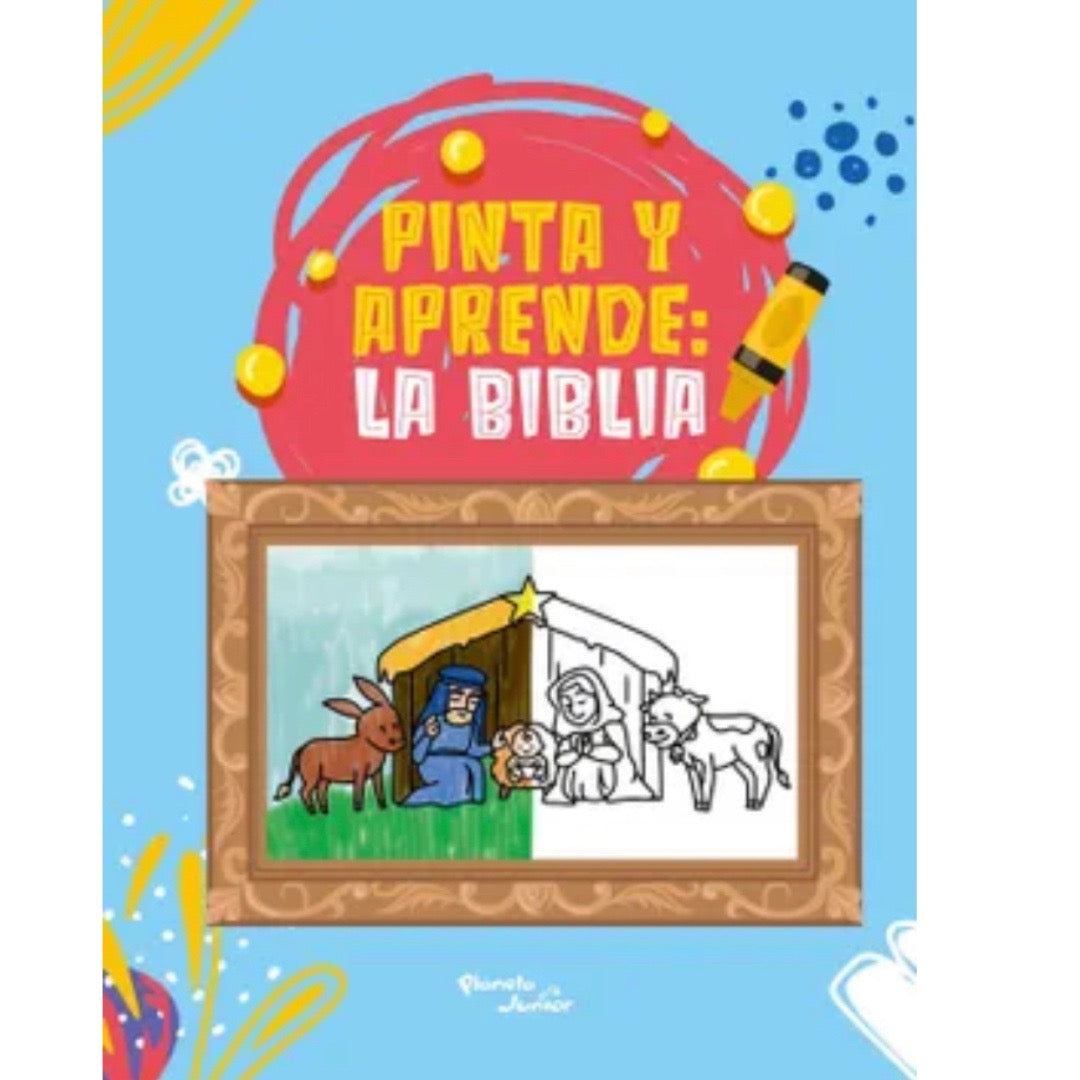 Pinta y aprende: La Biblia