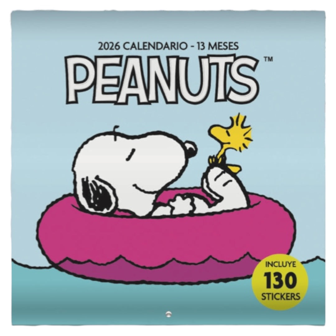 Calendario Snoopy Pared 2026