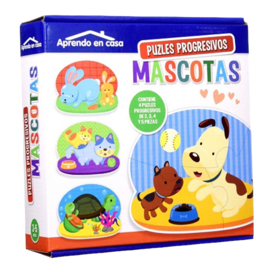 Rompecabezas Progresivo - Mascotas