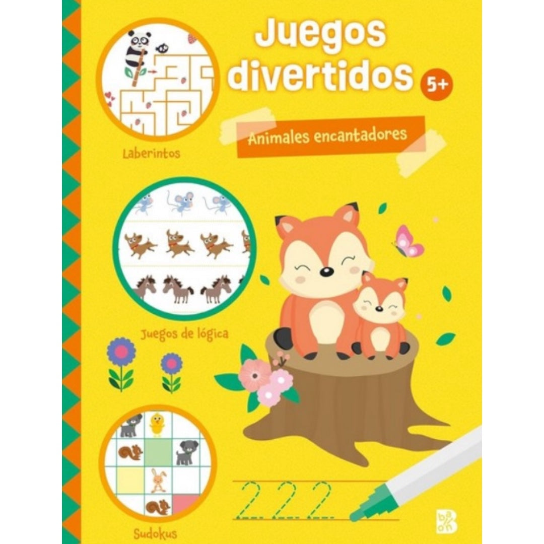 JUEGOS DIVERTIDOS – Animales Encantadore 5+