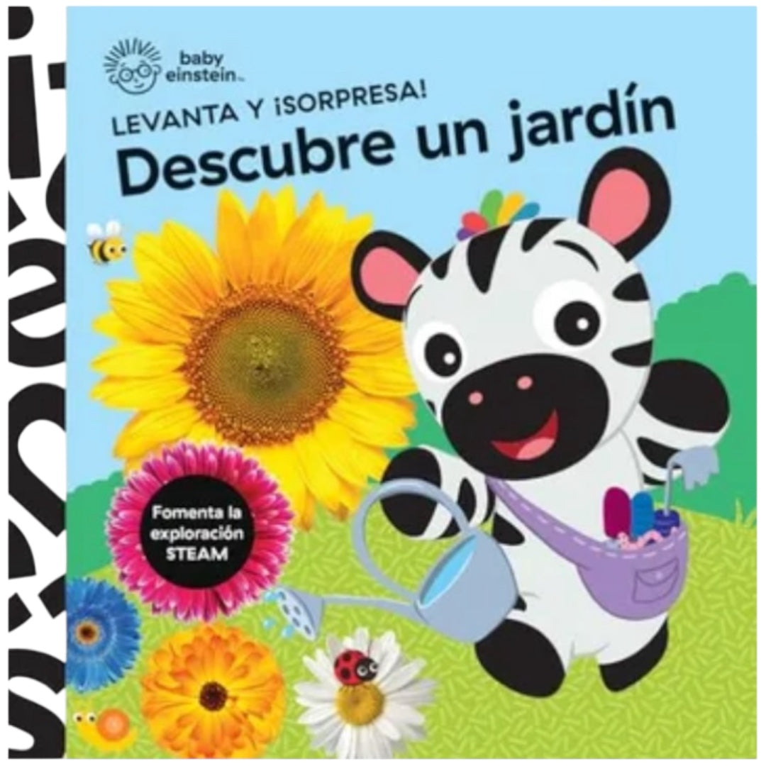 Descubre un Jardin. Levanta y¡ Sorpresa! Baby Einstein