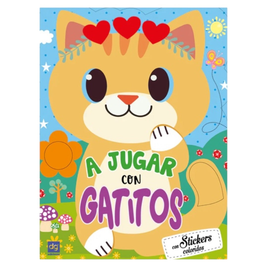 Libro de Actividades: A jugar con Gatitos