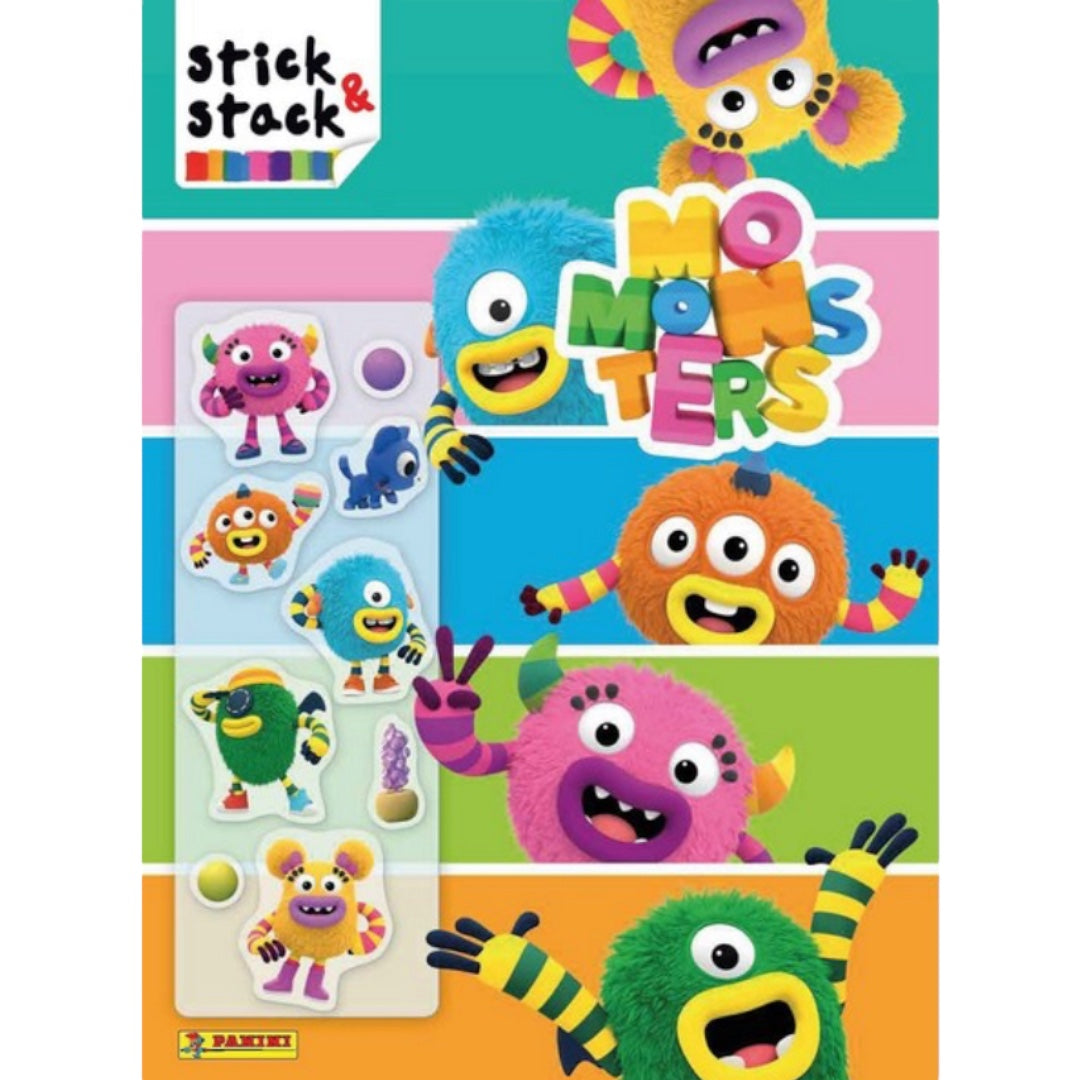 Momonsters Libro de Actividades + Stickers