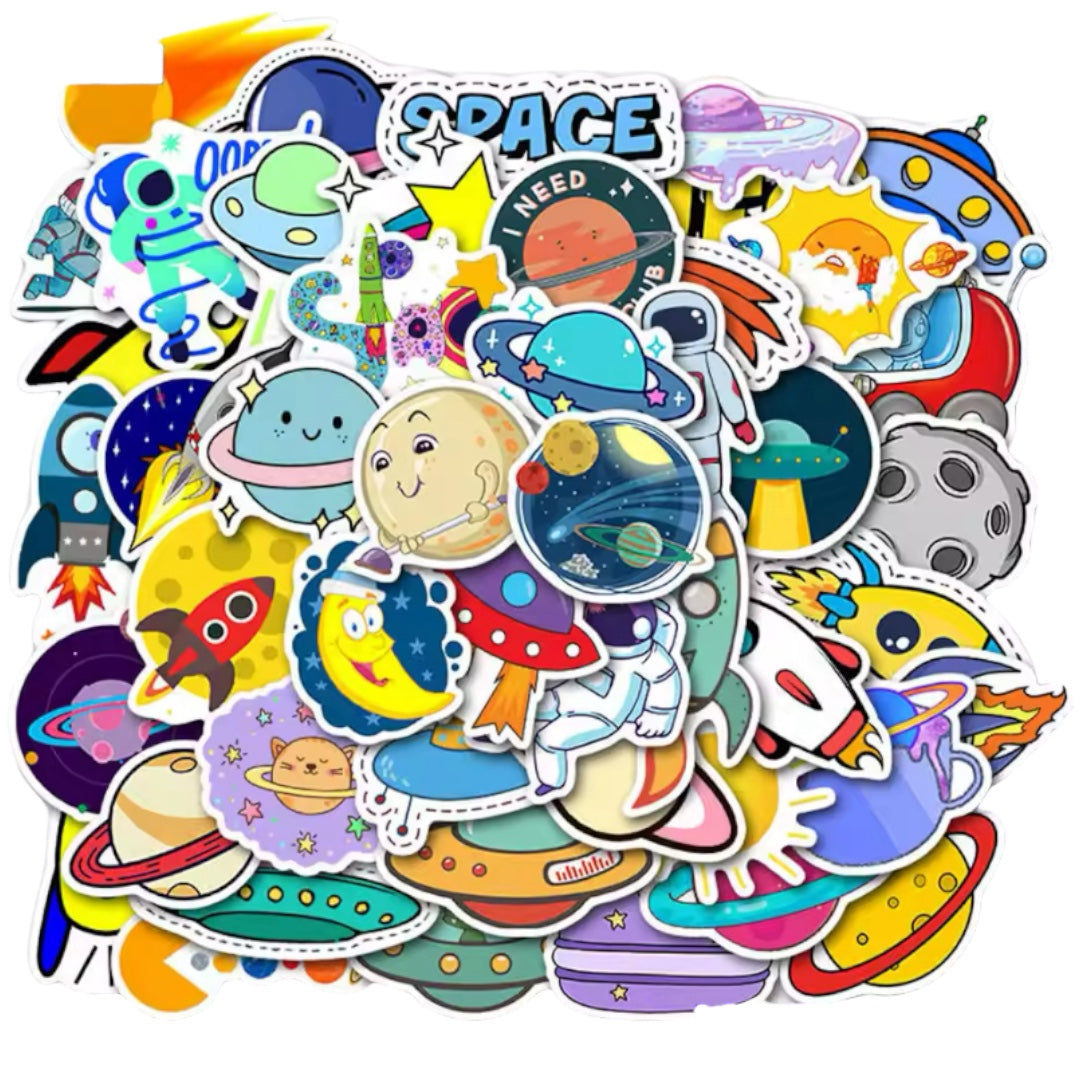 50 Stickers- El Espacio