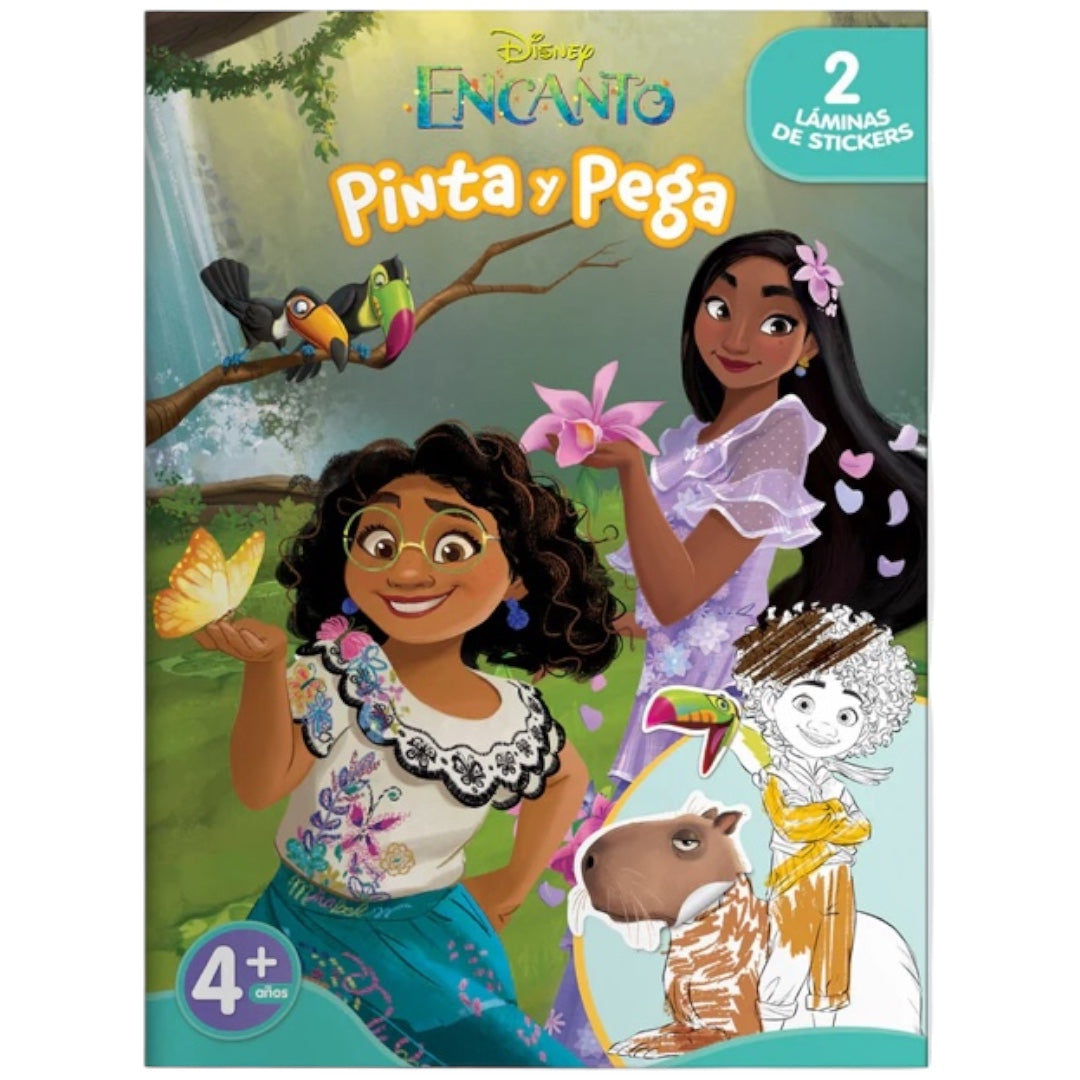 Pinta y Pega: Encanto
