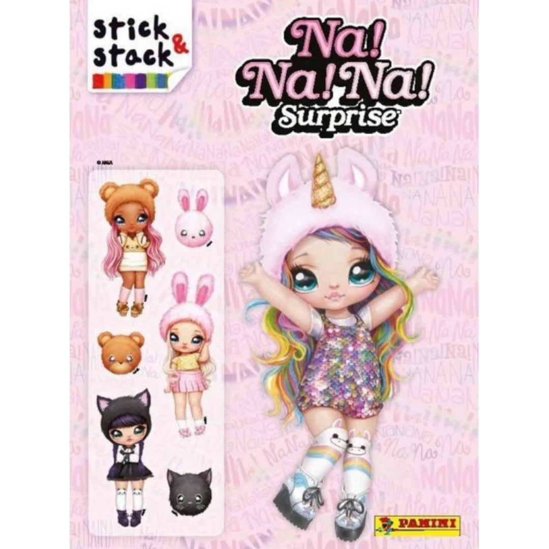 NA NA NA SURPRISE STICK & STACK LIBRO DE PEGATINAS