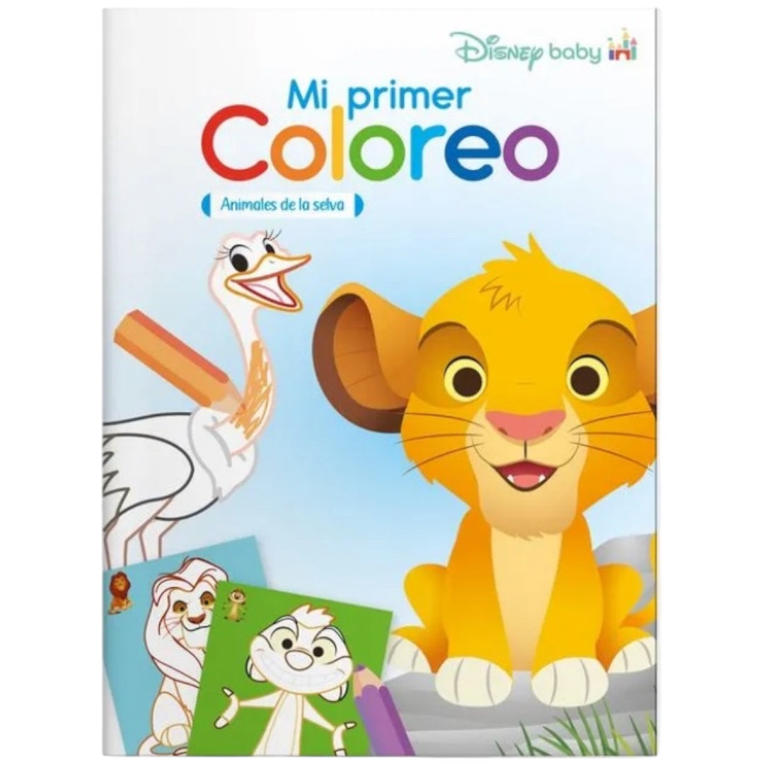 Mi primer coloreo: El Rey León