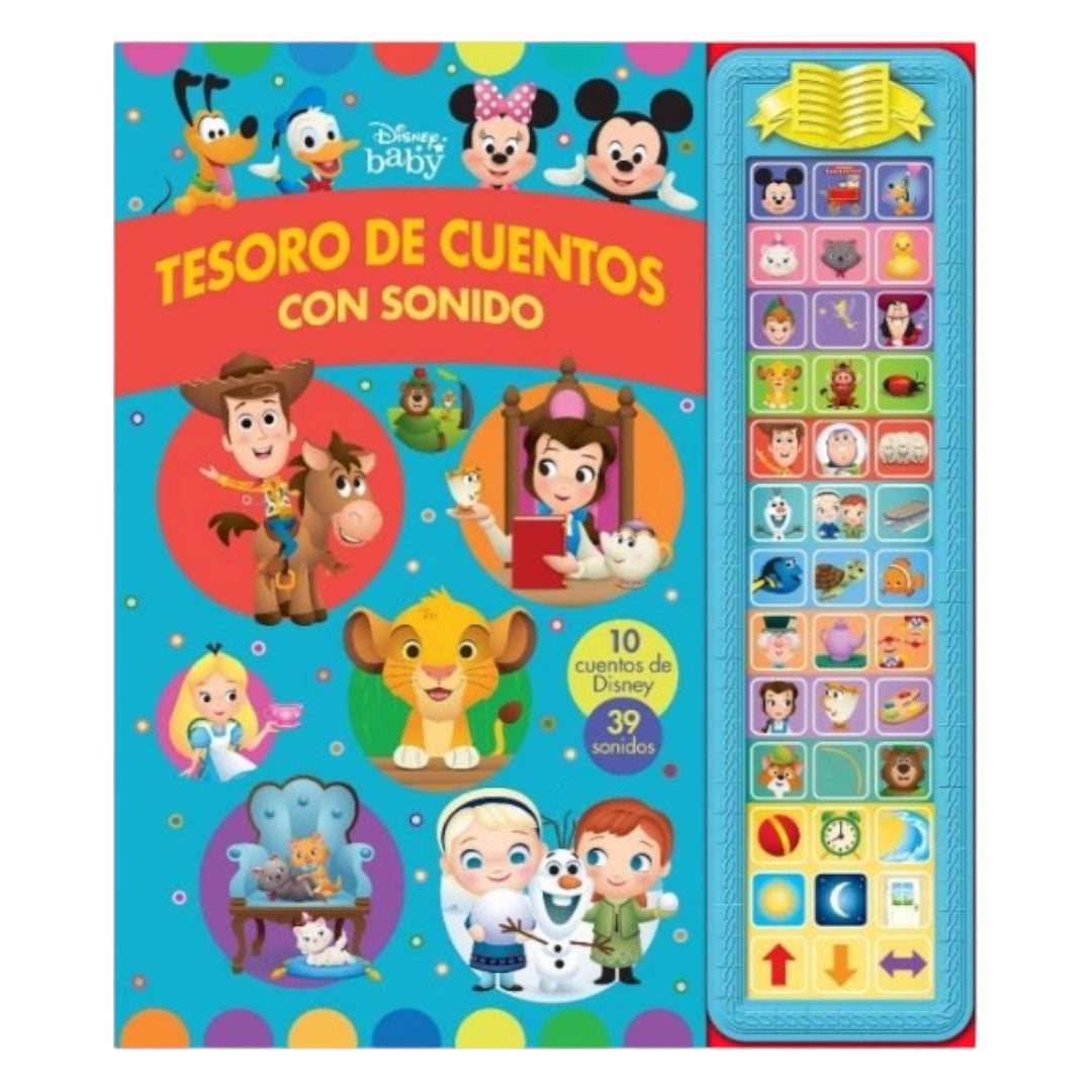 Libro con Sonidos Tesoro de Cuentos: Personajes Disney