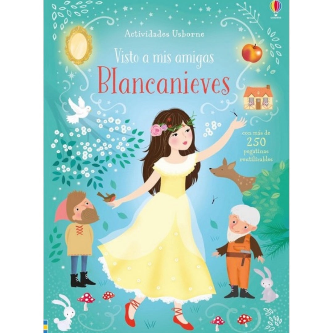 Libro de Pegatinas - Visto a mis amigas Blancanieves