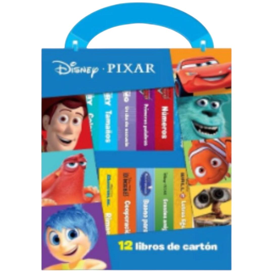 12 Libros Infantiles Primeras Palabras - Disney Pixar Modelo