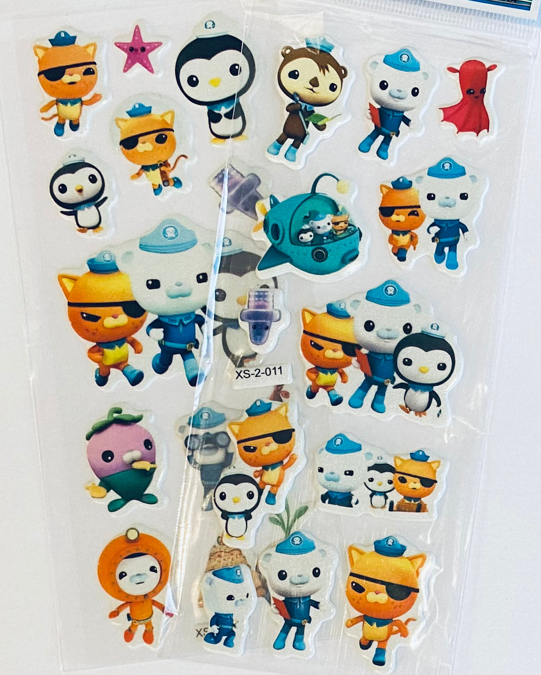 Láminas de Stickers - Daniel el Tigre
