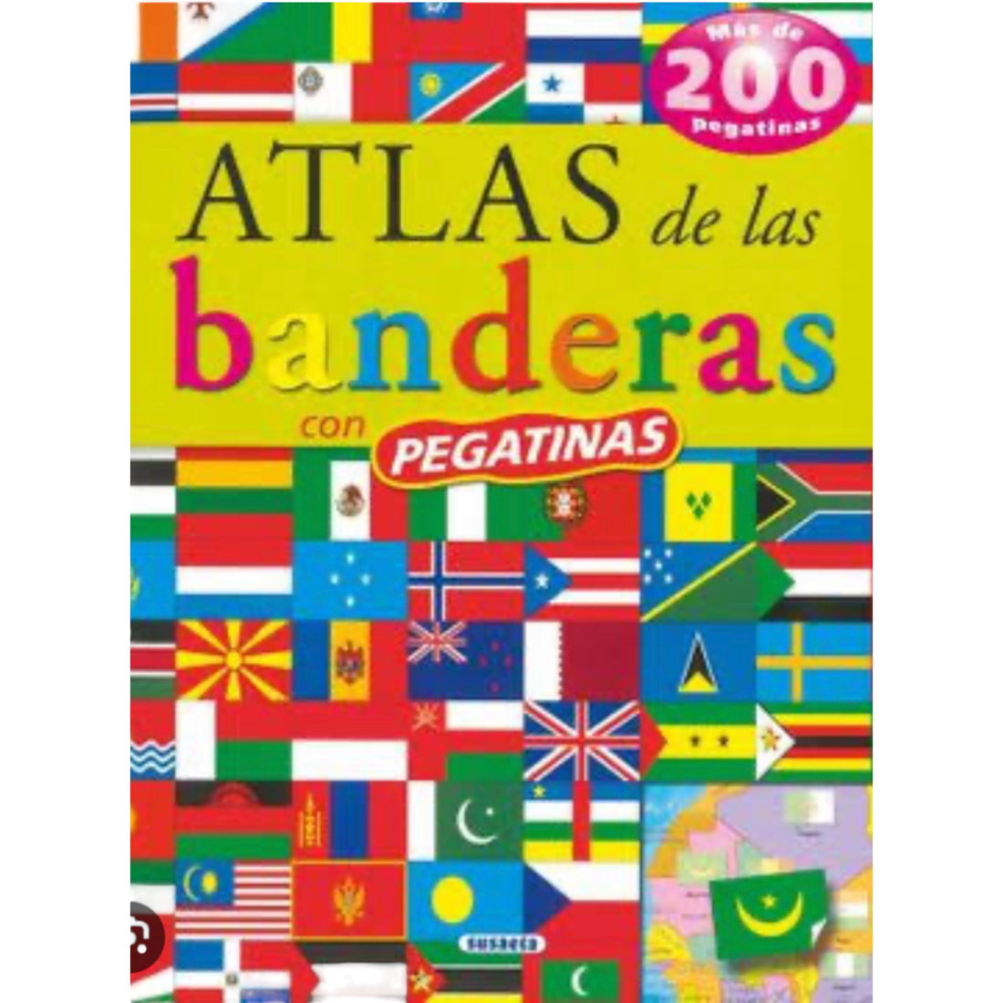 Atlas de Banderas con Pegatinas