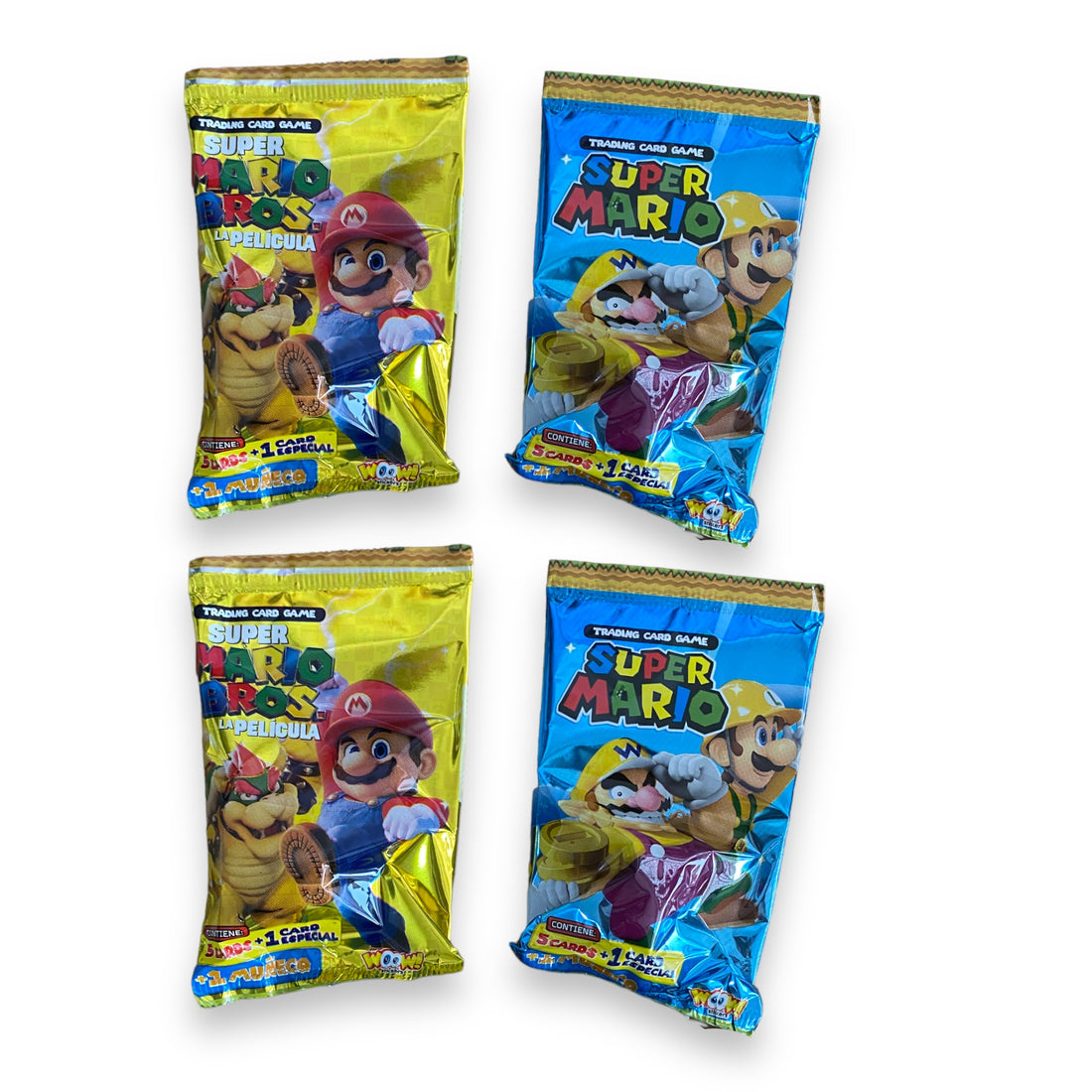 Figura + Cartas Mario Bross