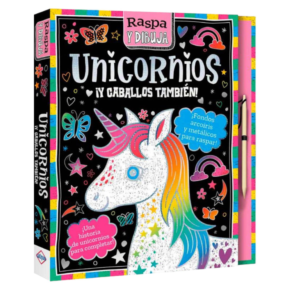 Raspa Unicornios y Caballos