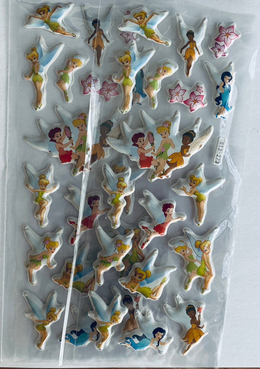 laminas de stickers - campanita
