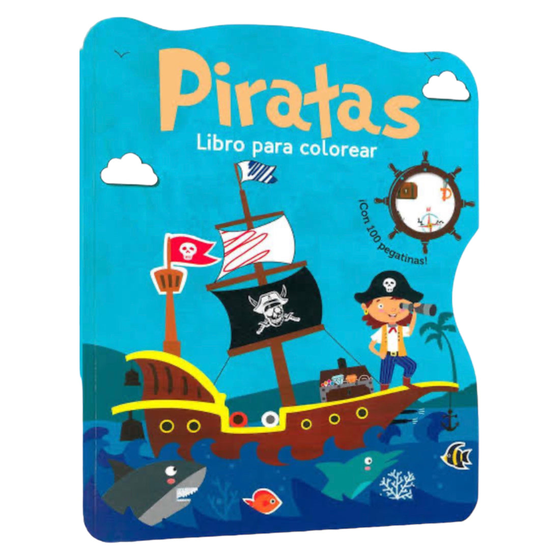 Libro Para Colorear - Piratas